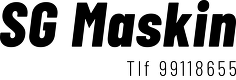 SG Maskin logo